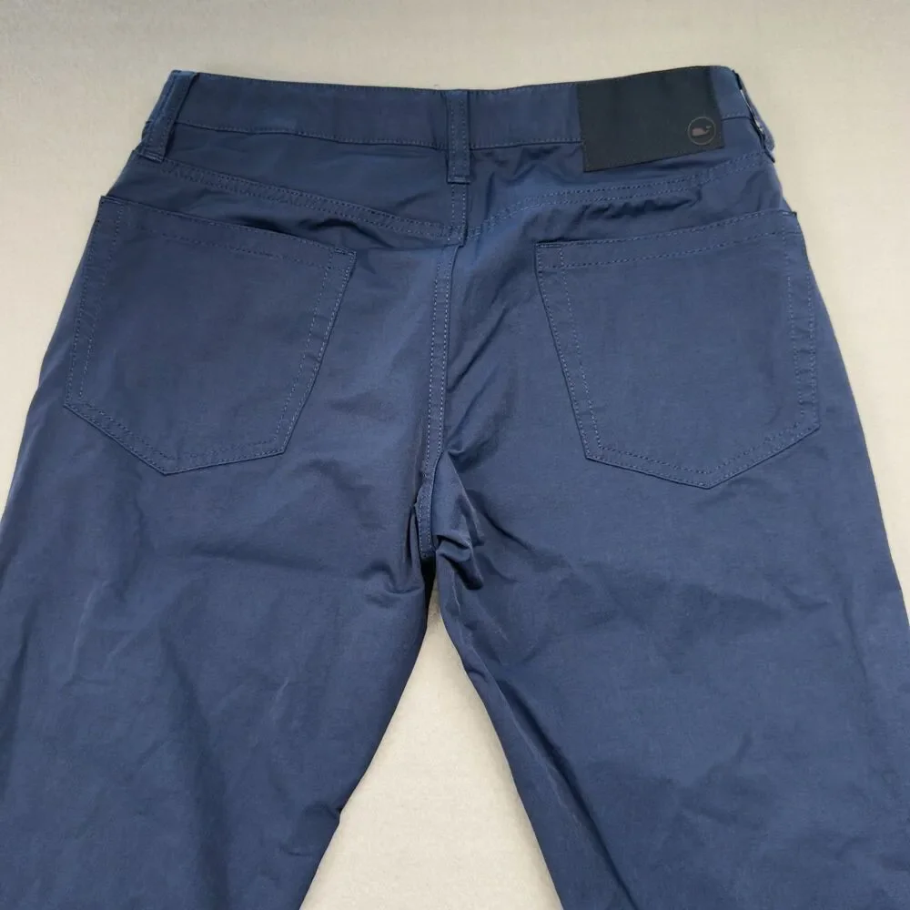 Vineyard Vines On The Go Pants Mens Size 28x32 Performance, Traditional 5-Pocket - Picture 9 of 14